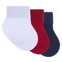 Meia Vira Pé Pimpolho RN Liso 98710 Meia Vira Pé Pimpolho RN Liso 98710