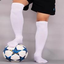 Meiao de Futebol Juvenil Masculino Jogador Profissional Meia de Futebol pra Canela Tam 34 ao 37