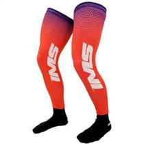 Meião Ims Brace Lycra Vermelho Azul Motocross Trilha