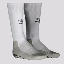 Meião Umbro 3/4 Grip II Branco e Preto Meião Umbro 3/4 Grip II Branco e Preto