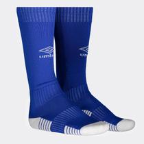 Meião Umbro Team Infantil Azul e Branca Meião Umbro Team Infantil Azul e Branca