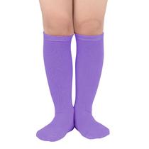 Meias American Trends Knee High Soccer Kids Light Purple Meias American Trends Knee High Soccer Kids Light Purple