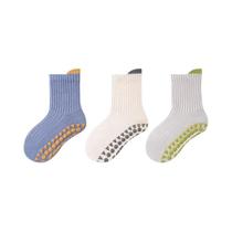 Meias Antiderrapantes De Algodão Para Bebês, Com Sola De Borracha, Para Meninos E Meninas, De 0 a 6 Meias Antiderrapantes De Algodão Para Bebês, Com Sola De Borracha, Para Meninos E Meninas, De 0 a 6