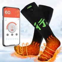Meias aquecidas Bubbacare APP Control recarregáveis para homens e mulheres Meias aquecidas Bubbacare APP Control recarregáveis para homens e mulheres