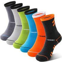 Meias Atléticas Infantil Sandsuced para Basquete 6 Pares Meias Atléticas Infantil Sandsuced para Basquete 6 Pares