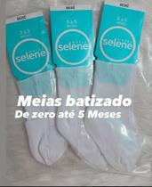 Meias batizado do zero a 5 meses Meias batizado do zero a 5 meses