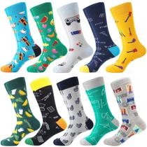 Meias BISOUSOX, vestido masculino, colorido, tamanho 9 a 12 Meias BISOUSOX, vestido masculino, colorido, tamanho 9 a 12