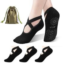 Meias BKP Antiderrapantes para Yoga e Pilates Femininas