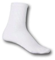 Meias Brancas Algodão Padrão EB TFM Kit 6 Pares