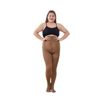 Meias-calças Brancas plus Size Femininas 150kg 120D Cintura Alta Quentes Elásticas De Veludo Fino