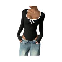 Meias-calças Elegantes E Versáteis De Manga Longa Para Mulheres, Estilo Tendência De Outono Meias-calças Elegantes E Versáteis De Manga Longa Para Mulheres, Estilo Tendência De Outono