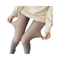 Meias-calças Femininas De Inverno, Forradas Com Lã Polar, Grossas, Com Efeito De Pele, Translúcidas,