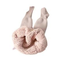 Meias-Calças Grossas de Algodão para Bebês e Meninas (0-6 Anos) - Inverno