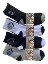 Meias cano alto com 12 pares, meias masculinsa ou femininas.