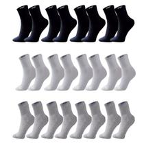 Meias cano longo com 12 pares - Sport Meias cano longo com 12 pares - Sport