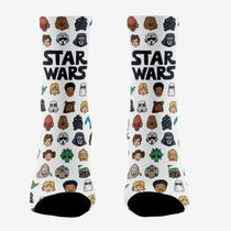 Meias cano longo star wars