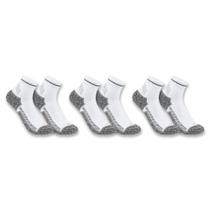 Meias Carhartt SQ5283M Force Midweight Quarter, pacote com 3 Meias Carhartt SQ5283M Force Midweight Quarter, pacote com 3