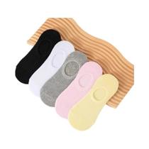 Meias Casuais Unissex De Algodão Respirável, 5 a 10 Pares, Design De Urso Em Cartoon Para Mulheres,