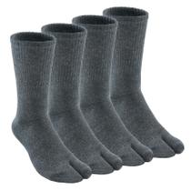 Meias chinelos UBUMO masculinas Tabi Split Toe Geta Cotton x4