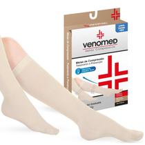 Meias Compressão 20 A 30Mmhg Fechada 3/4 Venomed Tromb1200 Meias Compressão 20 A 30Mmhg Fechada 3/4 Venomed Tromb1200