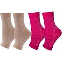 Meias Compressão Unissex Alívio Para Fascite e Esporão Meias Compressão Unissex Alívio Para Fascite e Esporão