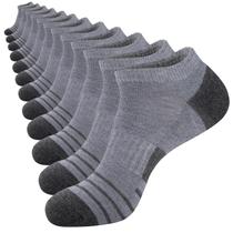 Meias COOVAN Black Ankle Low Cut Comfort Masculinas, 12 pares