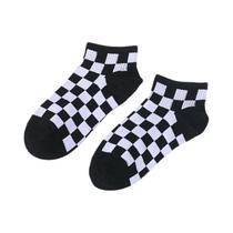 Meias Curtas De Algodão Com Estampa Geométrica Para Mulheres Harajuku, Estilo Funky Hip Hop Meias Curtas De Algodão Com Estampa Geométrica Para Mulheres Harajuku, Estilo Funky Hip Hop