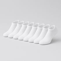 Meias Curtas kit 12 Pares Soquete Brancas 40 ao 46 Macia Unissex