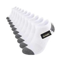 Meias Curtas Neutras Respiráveis E Leves 10 Pares À Prova De Odor Absorventes De Suor Para Esportes Meias Curtas Neutras Respiráveis E Leves 10 Pares À Prova De Odor Absorventes De Suor Para Esportes