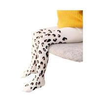 Meias De Algodão Com Estampa De Leopardo Para Meninas, Outono Inverno, Meias Para Bebês De 3 a 12