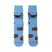 Meias De Algodão Cosplay Vermelhas, Azuis E Amarelas, Elmo, Cookie Guy, Big Bird, Meias De Natal Em