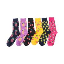 Meias de Algodão Engraçadas para Skate - Masculino e Feminino - 5 a 6 Pares