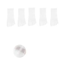 Meias De Algodão Femininas De Verão Com Cinco Dedos, 5 Pares, Antiderrapantes, Corte Baixo, Dedos Meias De Algodão Femininas De Verão Com Cinco Dedos, 5 Pares, Antiderrapantes, Corte Baixo, Dedos