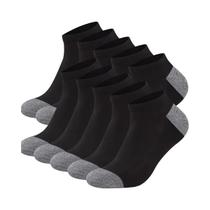 Meias de algodão respirável masculinas, confortáveis, moda, verão, 10 pares