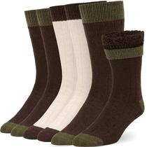 Meias de caminhada de lã Alvada Merino Thermal Warm, 3 pares