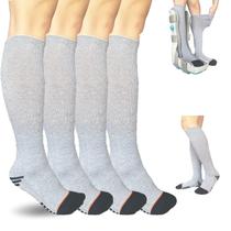 Meias de caminhada Ioryzek air Cam Walker Cast, 2 pares