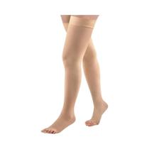 Meias De Compressão 20-30 mmHg Para Mulheres E Homens, Altura Da Coxa, Sem Pé, Para Varizes, Edema E
