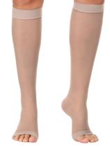 Meias de compressão Absolute Support Sheer 20-30 mmHg para mulheres