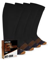 Meias de compressão Doctor's Select Copper Plus Size 20-30 mmHg
