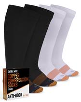 Meias de compressão Doctor's Select Copper Plus Size 20-30 mmHg