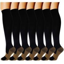 Meias de compressão Double Couple Copper 20-30 mmHg XXL pretas