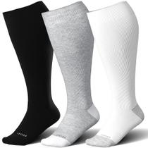 Meias de Compressão LEVSOX Plus Size 15-20 mmHg - Para Homens e Mulheres Meias de Compressão LEVSOX Plus Size 15-20 mmHg - Para Homens e Mulheres