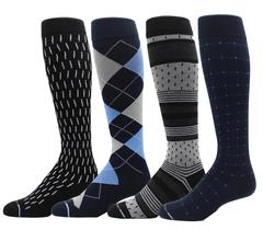 Meias de Compressão Masculinas Dr. Motion Athletic - Pacote com 4 Pares Meias de Compressão Masculinas Dr. Motion Athletic - Pacote com 4 Pares