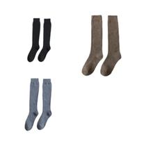 Meias De Compressão Masculinas Para Inverno, 6 Peças, Meias Quentes Até O Joelho, Tamanho 38-44