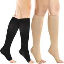 Meias de compressão +MD 20-30 mmHg para mulheres e homens (2 pares) Meias de compressão +MD 20-30 mmHg para mulheres e homens (2 pares)