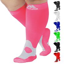 Meias de compressão Mojo A601 para mulheres e homens 20-30mmHg rosa Meias de compressão Mojo A601 para mulheres e homens 20-30mmHg rosa