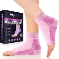 Meias de compressão PhysFlex para alívio da fascite plantar