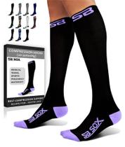 Meias de compressão SB SOX para homens e mulheres (20-30 mmHg)
