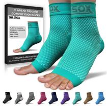 Meias de compressão SB SOX Plantar Fasciitis Relief Green M