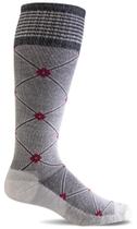 Meias de compressão Sockwell Elevation Firm Oyster M/L femininas Meias de compressão Sockwell Elevation Firm Oyster M/L femininas